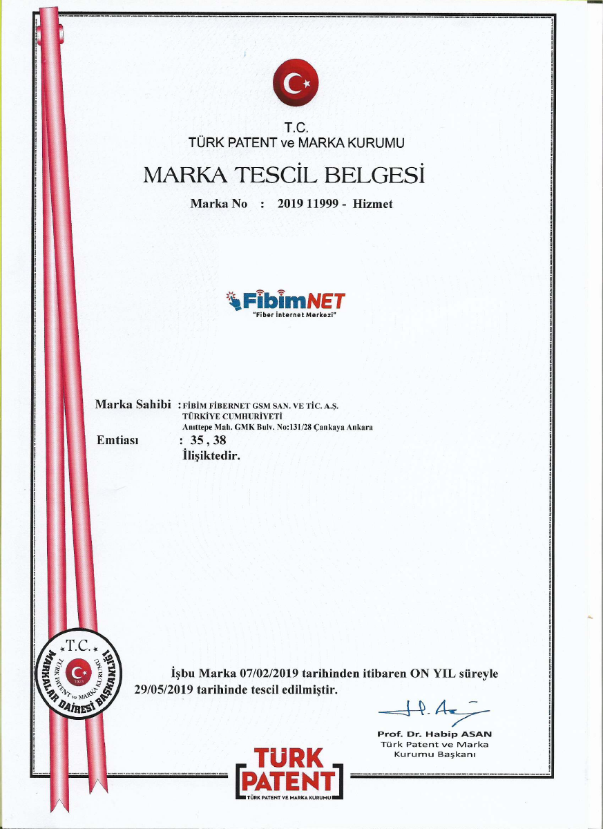 Marka Tescil Belgesi